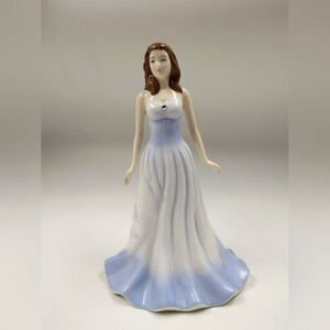 Royal Doulton England Bone China Gemstone Collection April Diamond Figurine